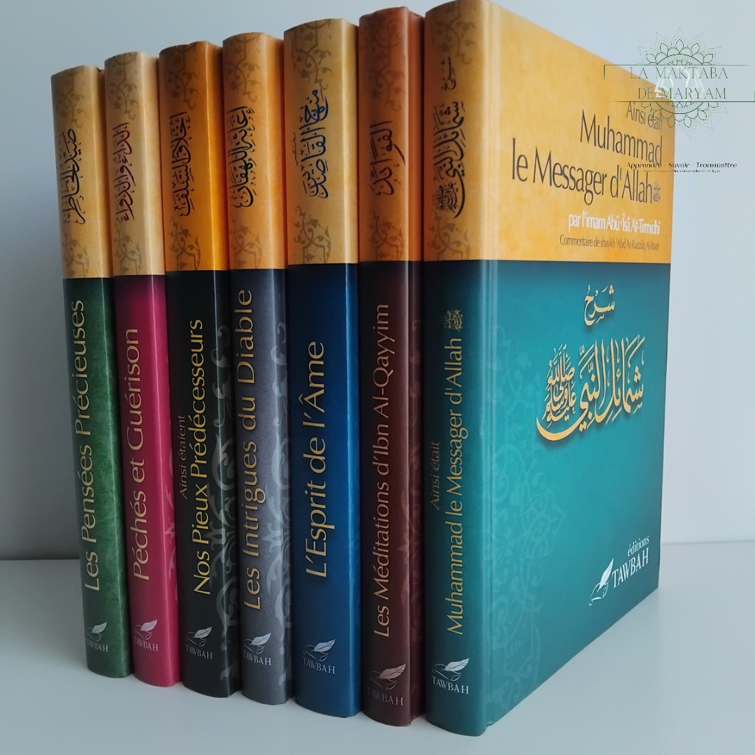 Pack de 7 livres Edition Tawbah
