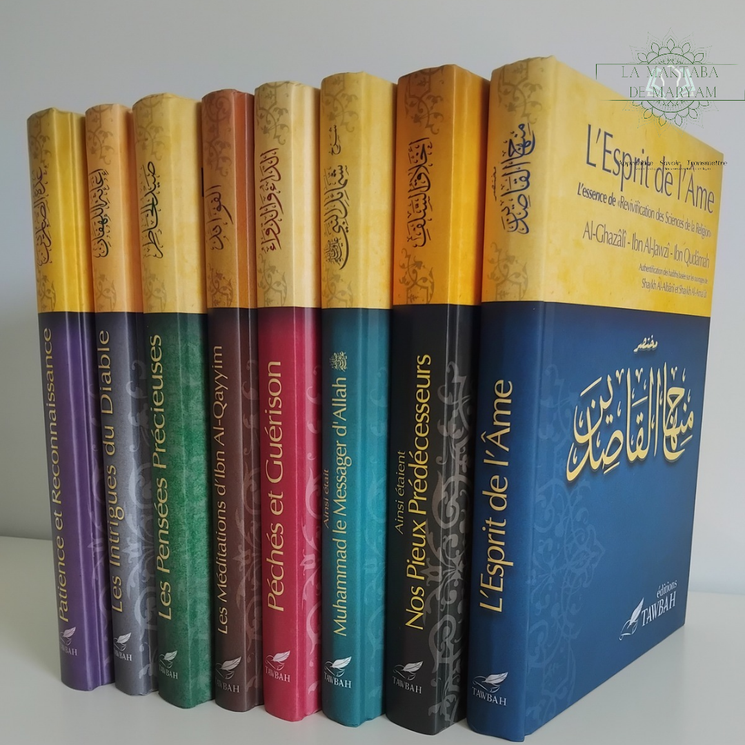 Pack de 8 livres Edition Tawbah