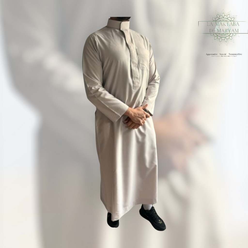 Qamis Daffah à zip