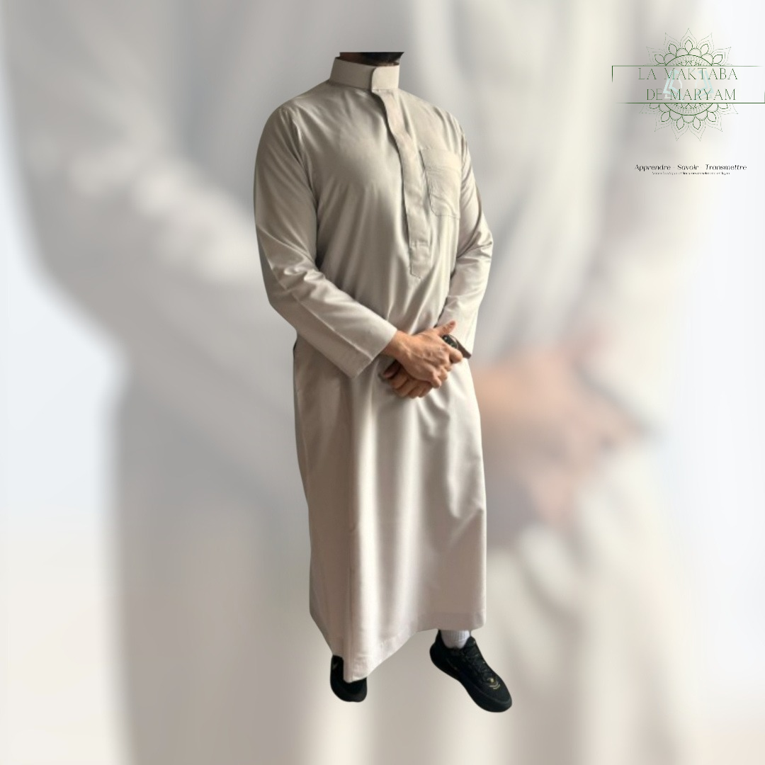 Qamis Daffah à zip