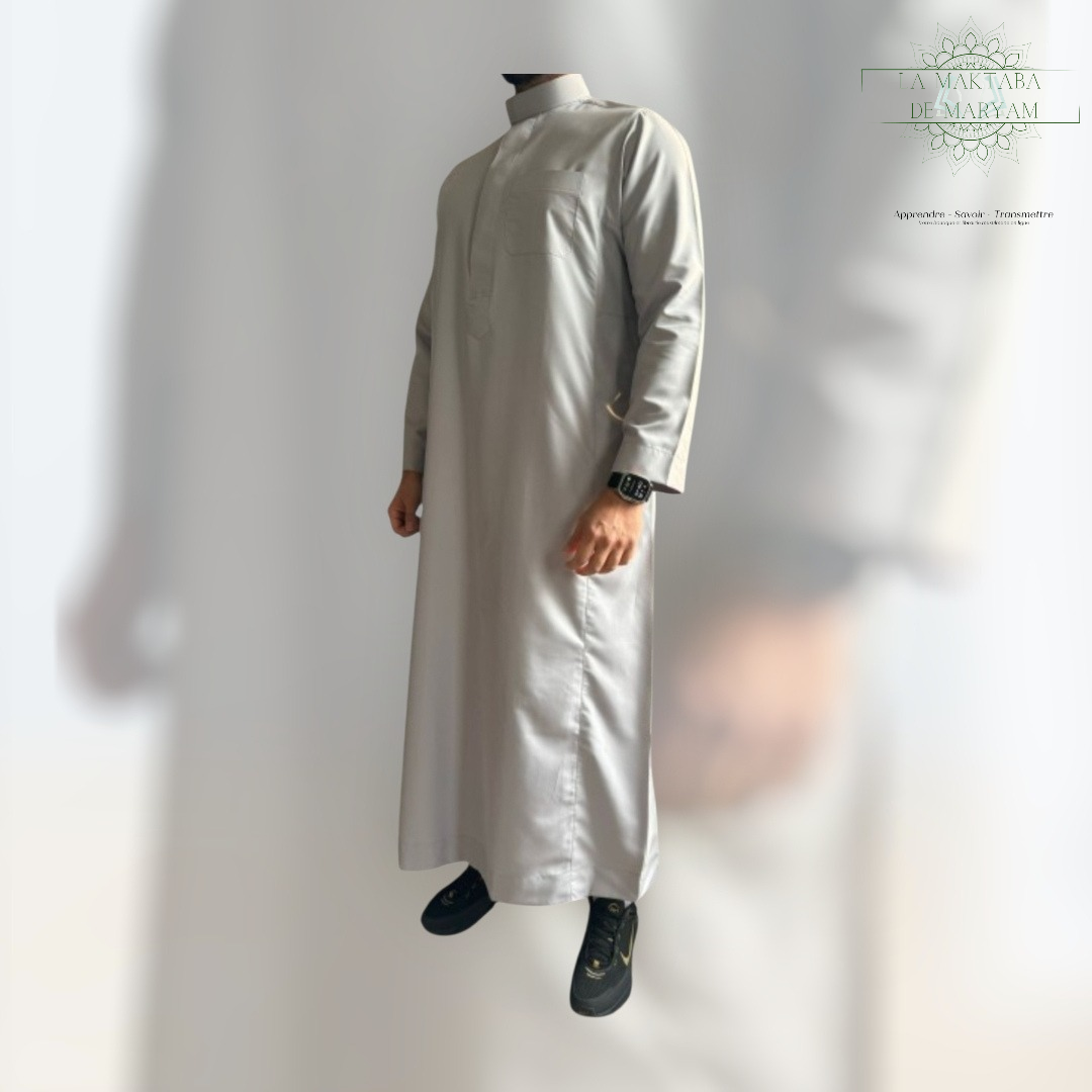 Qamis Daffah à zip