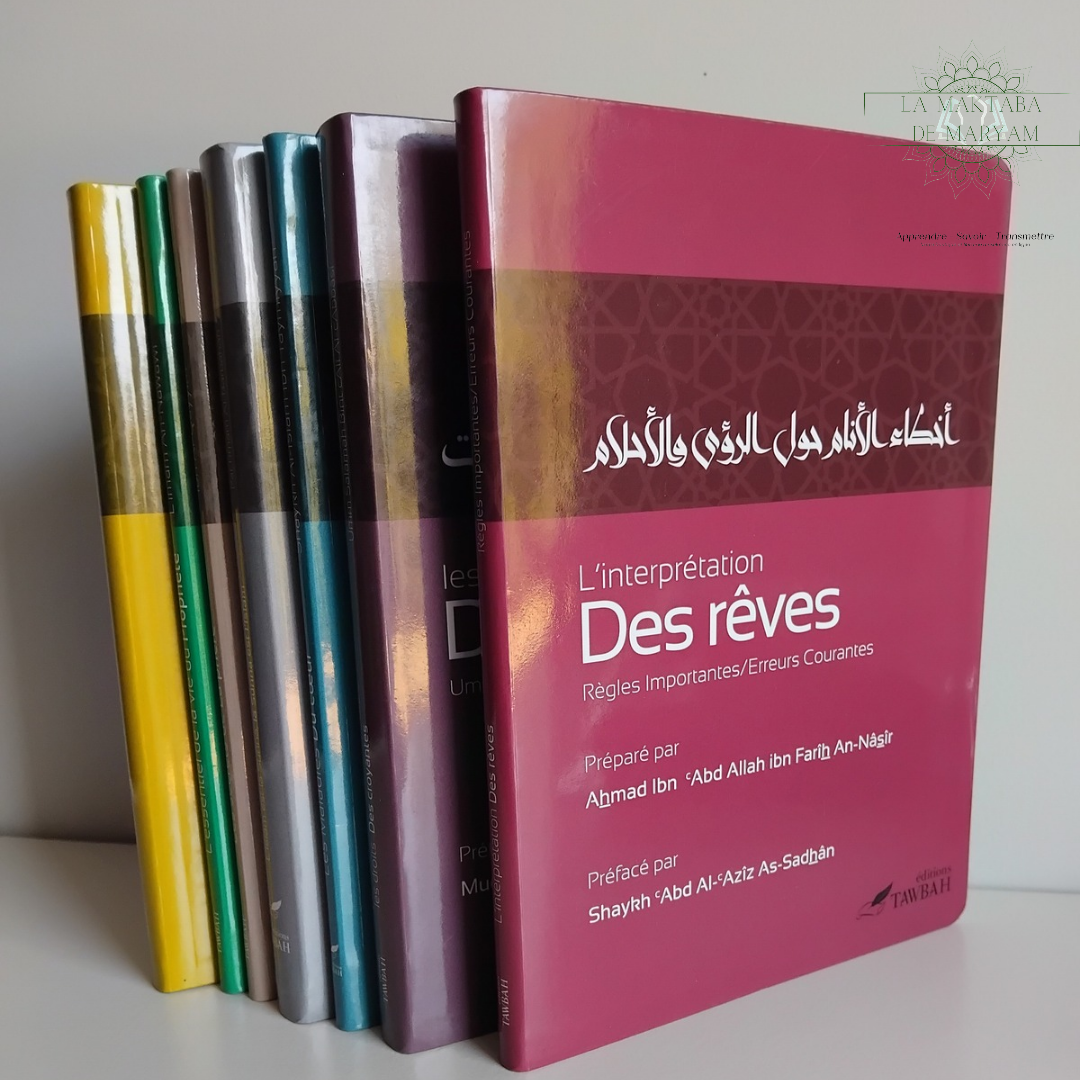 Pack de 7 livres édition Tawbah